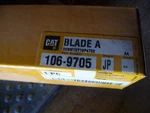 New Oem Cat Blade 106-9705 1069705. Price: $29.00.