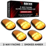 Recon 264146BKHPAM Led Cab Roof Light Kit Smoked/amber For 03-18 Ram Hd New. Price: $259.95.