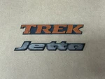 Vw MK3 Jetta Trek Trunk Badge Rear Emblem 1HM675BE Oem Used. Price: $35.00.