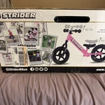 Strider 12" Kids Boys Girls Balance Bike Lightweight Adjustable Pink Sport Nib New. Price: $92.99.