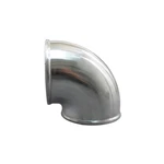 Turbo 4" Cast Aluminum Elbow 90 Degree Pipe Tube Polished Boost Huge New. Price: $63.00.