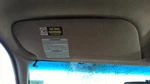 Driver Sun Visor Crew Cab Cloth Fits 01 Ford F250SD Pickup 29362388 Used. Price: $209.10.