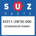 63311-29F30-000 Suzuki Extension,rr Fender 6331129F30000, New Genuine Oem Part. Price: $80.94.