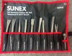 Sunex ACS10 Chisel Set Pc. 0.401 Shank New. Price: $50.00.