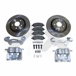 Big Brake Kit Crown Automotive Front, Left & Right For Jeep Wrangler 2007-2018 New. Price: $693.00.