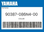Yamaha Genuine Collar 90387-086N4-00 New. Price: $9.29.