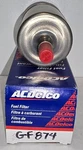 Ac Delco GF874 - 15169849 (wix 33484) GF580 GF624 Nos Fuel Filter New. Price: $12.49.