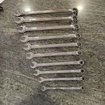 Snap SOEX710 Pc 12 Point Sae Flank Drive Plus Combination Wrench Set New. Price: $329.95.