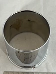 Gorilla Chrome Open Hub Cover Wheel Large Metal Center Cap HC204A 4.25" New. Price: $16.50.