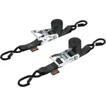 Powertye Mfg Ratchet Tie-down 1.5" Black 30572-S New. Price: $53.67.