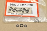Nos Honda CBR600 CBR900 GL1500 TRX350 Carburetor Gasket O-ring Set 16010-HM7-670 New. Price: $11.65.