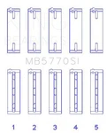 King Engine Main Set For Nissan VK45DD/E, VK50VE, VK56DE/VD New. Price: $72.25.