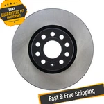 Stoptech 125.33098 Premium High Carbon Alloy Front Disc Brake Rotor New. Price: $131.92.