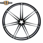 21 3.5" Black Anodized Front Wheel Rim The Vee Fit For Harley Touring 2008-2023 New. Price: $639.99.