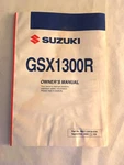 Suzuki Oem GSX1300R Owner's Manual Used. Price: $12.95.