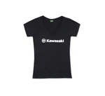 Kawasaki Women's River Mark V-neck Tee Shirt Medium K013-2633-BKMD New. Price: $26.74.