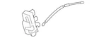 Genuine Gm Passenger Side Rear Door Latch 22862238 New. Price: $185.96.