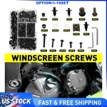 Black Complete Fairing Bolt Screws Kit For Suzuki GSXR600 GSXR750 GSXR10001-5SET New. Price: $219.82.
