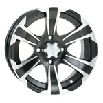 Itp 1428448536B 4/156 SS312 Alloy Series Wheel 14X6 4.0 + 2.0 Matte Black New. Price: $130.39.